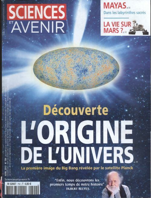 Livrenpoche : Sciences et avenir n°794 : L'origine de l'univers - Collectif - Livre
