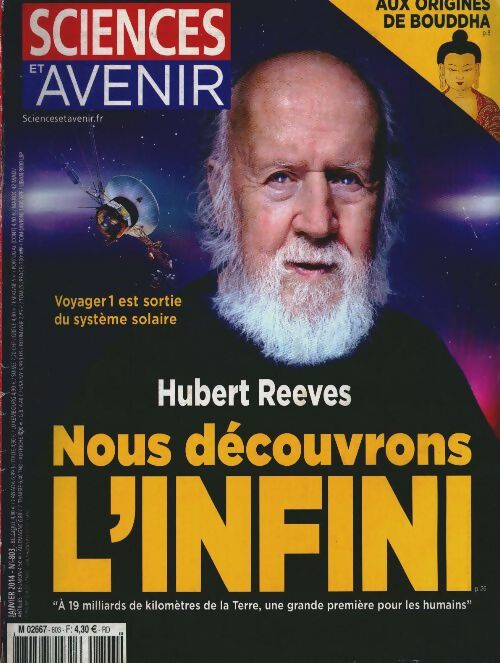Livrenpoche : Sciences et avenir n°803 : Hubert Reeves, nous découvrons l'infini - Collectif - Livre