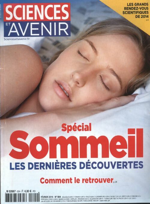 Livrenpoche : Sciences et avenir n°804 : Spécial sommeil - Collectif - Livre