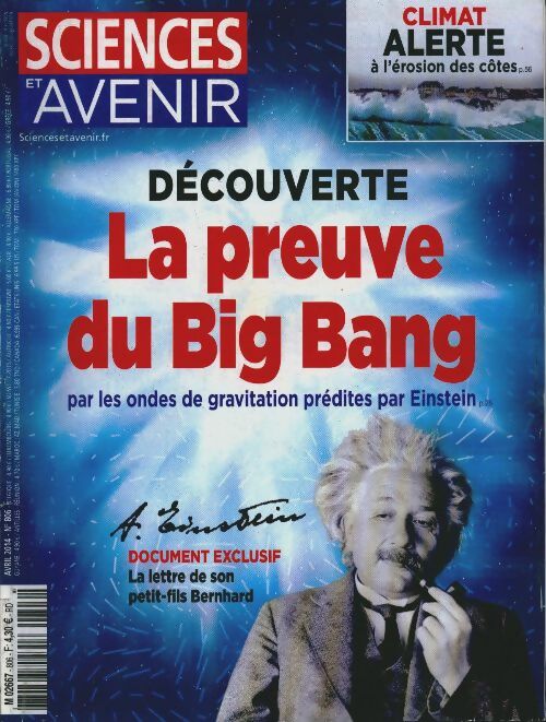 Livrenpoche : Sciences et avenir n°806 : La preuve du Big Bang - Collectif - Livre