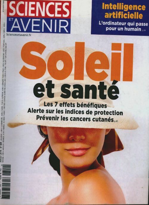 Livrenpoche : Sciences et avenir n°809 : Soleil et santé - Collectif - Livre
