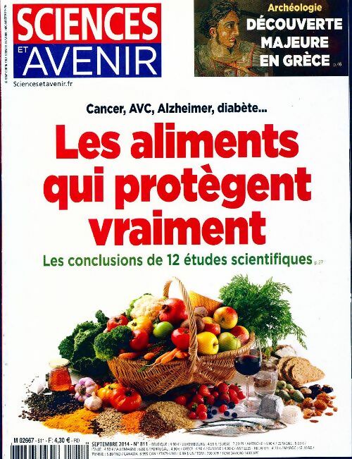 Livrenpoche : Sciences et avenir n°811 : Les aliments qui protègent vraiment - Collectif - Livre