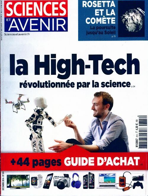 Livrenpoche : Sciences et avenir n°814 : La high-tech révolutionnée par la science - Collectif - Livre