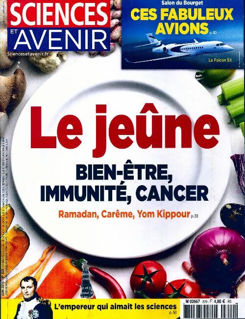 Livrenpoche : Sciences et avenir n°820 : Le Jeûne - Collectif - Livre