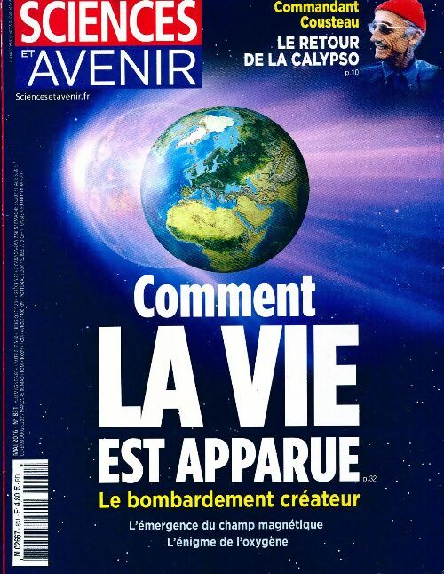 Livrenpoche : Sciences et avenir n°831 : Comment la vie est apparue - Collectif - Livre