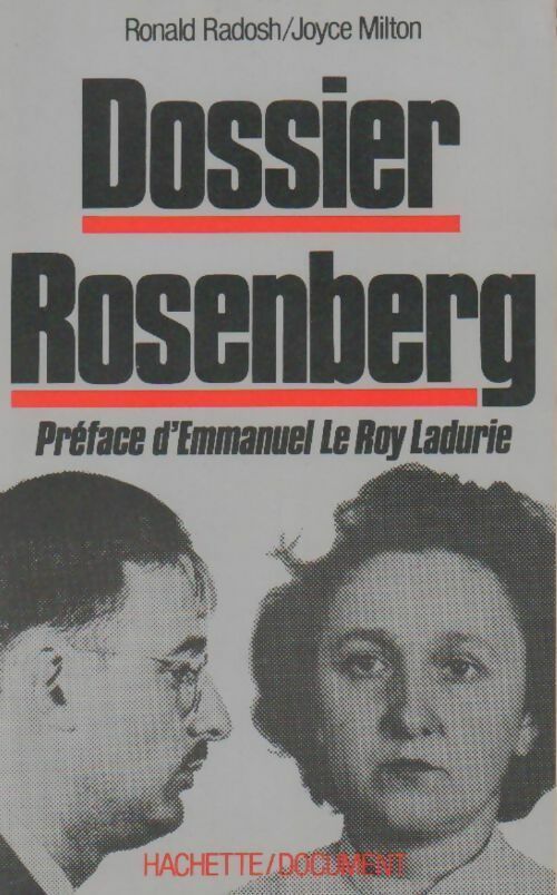 Livrenpoche : Dossier Rosenberg - Ronald Radosh - Livre