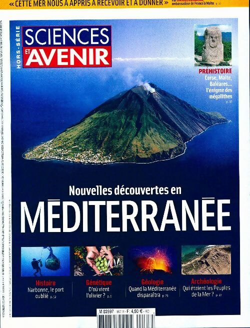 Livrenpoche : Science et avenir Hors-Série n°167 : Nouvelles découvertes en Méditerranée - Collectif - Livre