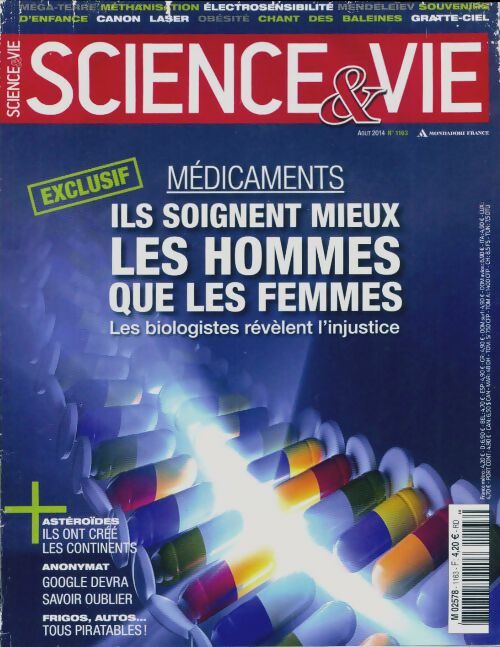 Livrenpoche : Science & vie n°1163 : Médicaments : ils soignent mieux les hommes que les femmes - Collectif - Livre