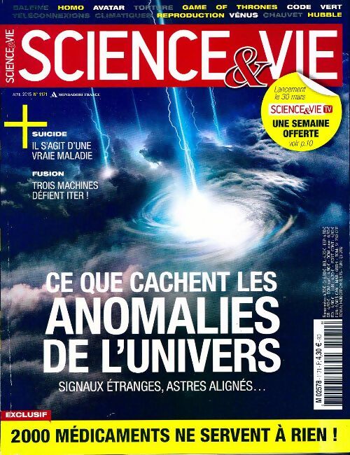 Livrenpoche : Science & vie n°1171 : Ce que cachent les anomalies de l'univers - Collectif - Livre