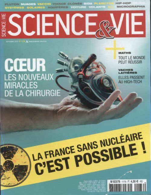 Livrenpoche : Science & vie n°1176 : La France sans nucléaire c'est possible - Collectif - Livre
