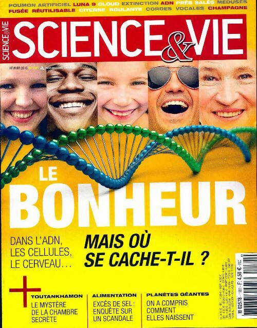 Livrenpoche : Science & vie n°1181 : Le bonheur. Mais où se cache-t-il ? - Collectif - Livre