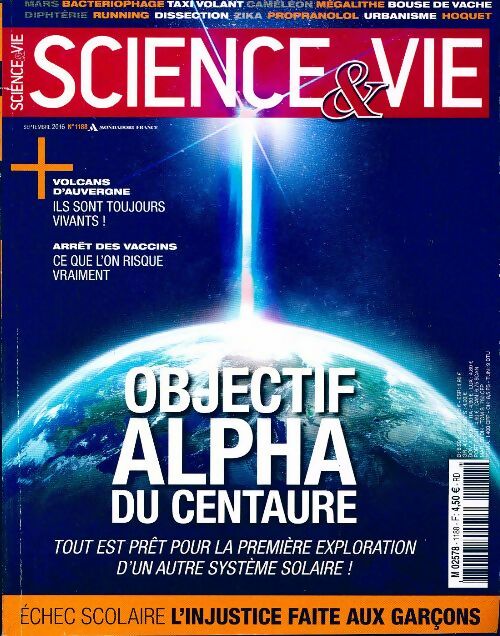 Livrenpoche : Science & vie n°1188 : Objectif alpha du Centaure - Collectif - Livre