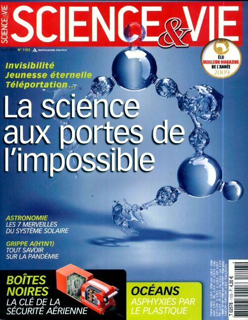 Livrenpoche : Science & vie n°1103 : La science aux portes de l'impossible - Collectif - Livre