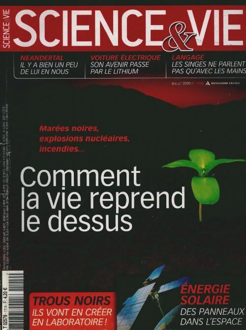 Livrenpoche : Science & vie n°1114 : Comment la vie reprend le dessus - Collectif - Livre