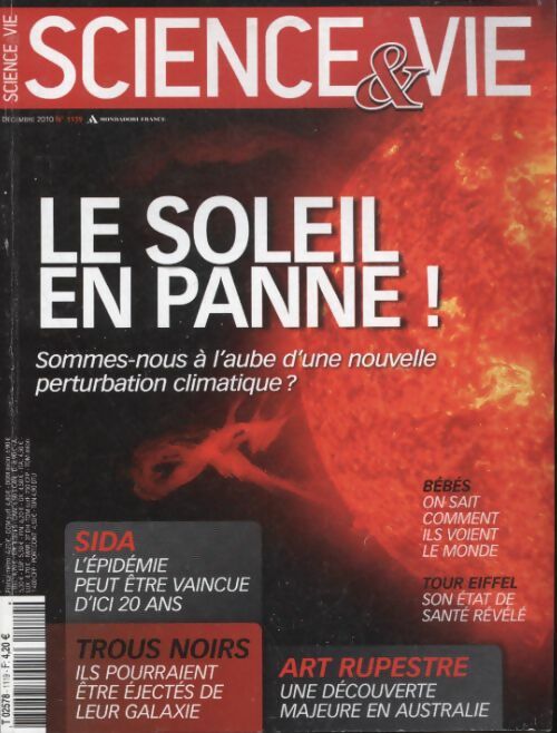 Livrenpoche : Science & vie n°1119 : Le soleil en panne - Collectif - Livre