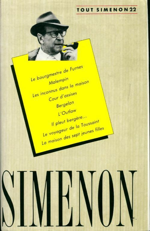 Livrenpoche : Tout Simenon Tome XXII - Georges Simenon - Livre