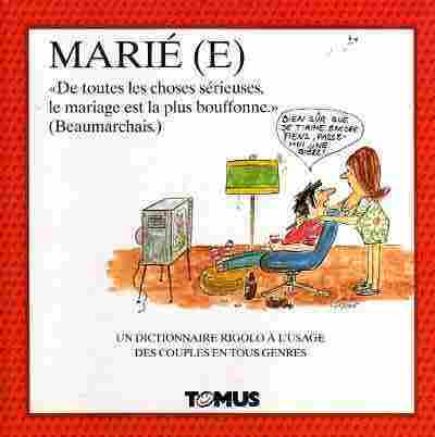 Marié(e) - Collectif -  Tomus - Livre
