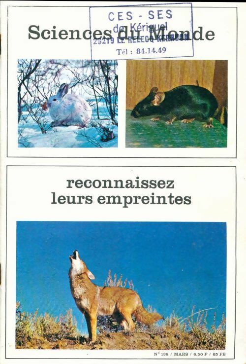 Livrenpoche : Reconnaissez leurs empreintes - Collectif - Livre