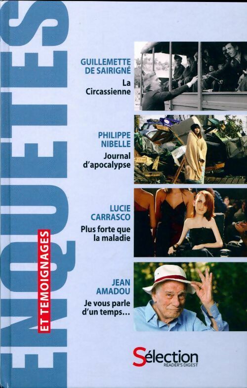 Livrenpoche : La circassienne / Journal d'apocalypse / Plus forte que la maladie / Je vous parle d'un temps... - Collectif - Livre