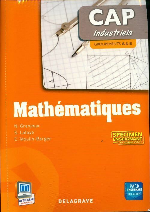 Livrenpoche : Mathématiques CAP industriels. Groupements A et B - Collectif - Livre