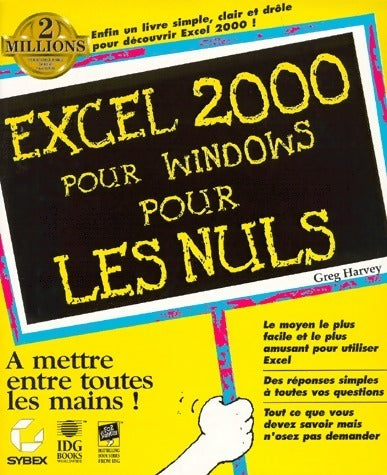 Livrenpoche : Excel 2000 pour les nuls - Greg Harvey - Livre