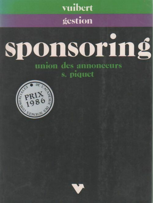 Livrenpoche : Sponsoring - Sylvère Piquet - Livre