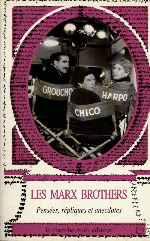 Livrenpoche : Pensées, répliques et anecdotes - Marx Brothers - Livre