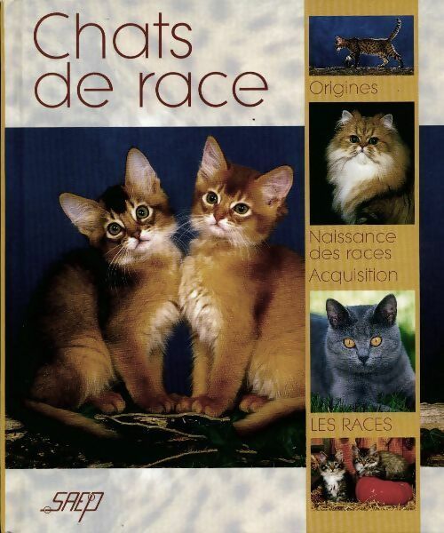 Livrenpoche : Chats de race - Marie-Luce Hubert - Livre