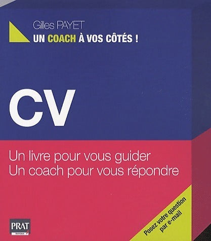CV - Gilles Payet -  Prat GF - Livre