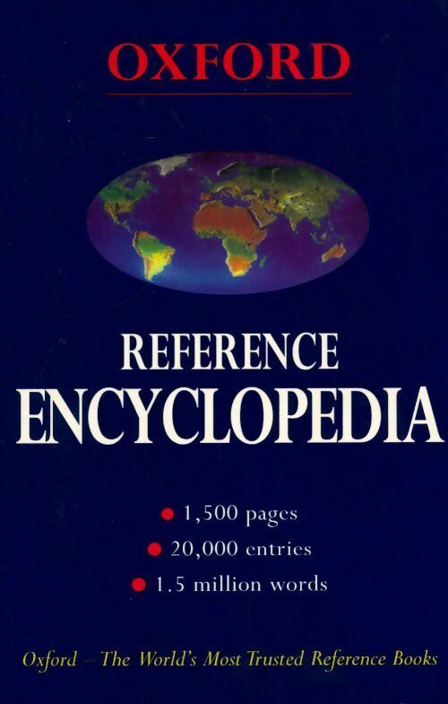 Livrenpoche : Oxford Reference encyclopedia - Collectif - Livre