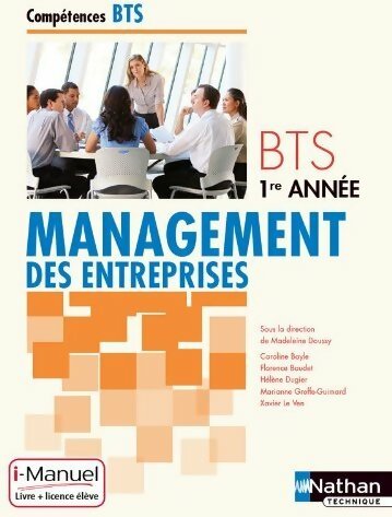 Livrenpoche : Management des entreprises BTS 1re année - Caroline Bayle - Livre