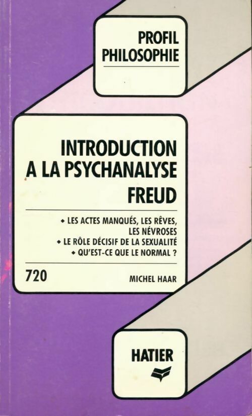 Livrenpoche : Introduction à la psychanalyse - Sigmund Freud - Livre