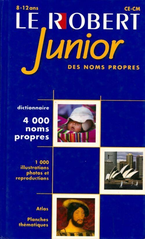 Livrenpoche : Le Robert junior des noms propres CE-CM - Collectif - Livre