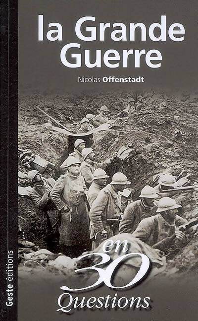 La grande guerre en 30 questions - Nicolas Offenstadt - Livre