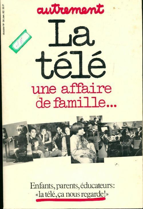 Livrenpoche : La télé. Une affaire de famille... - Collectif - Livre
