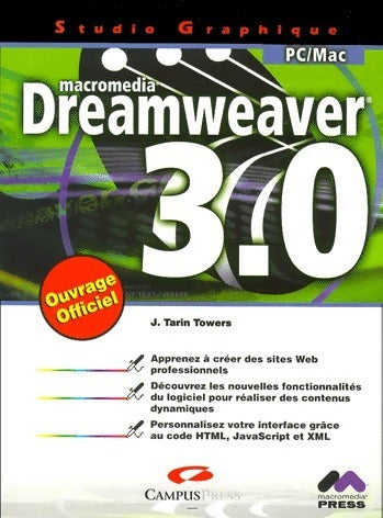 Livrenpoche : Dreamweaver 3.0 - J. Tarin Towers - Livre