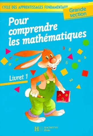 Livrenpoche : Pour comprendre les mathématiques grande section livret 1 - Collectif - Livre