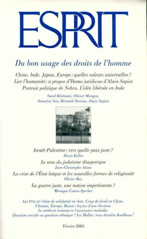 Livrenpoche : Esprit n°312 : Du bon usage des droits de l'homme - Collectif - Livre