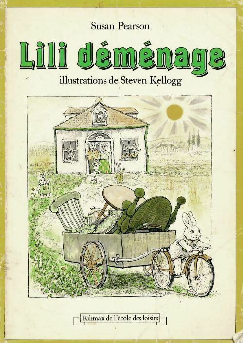Lili déménage - Susan Pearson - Livre