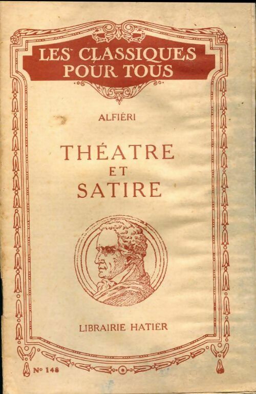 Livrenpoche : Theâtre et satire - Vittorio Alfieri - Livre