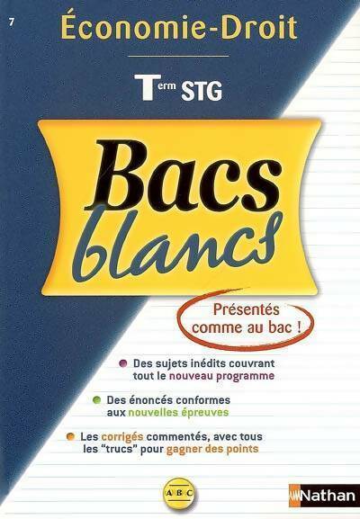 Livrenpoche : Economie-droit Terminale STG - Thérèse Forgeat - Livre