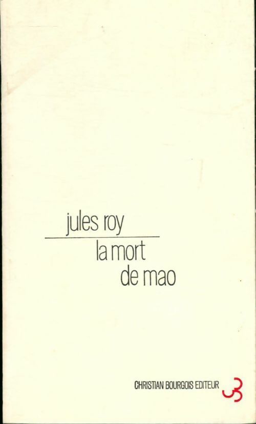 Livrenpoche : La mort de Mao - Jules Roy - Livre