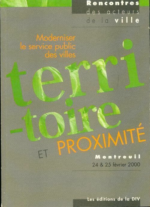 Livrenpoche : Territoire et proximité - Collectif - Livre