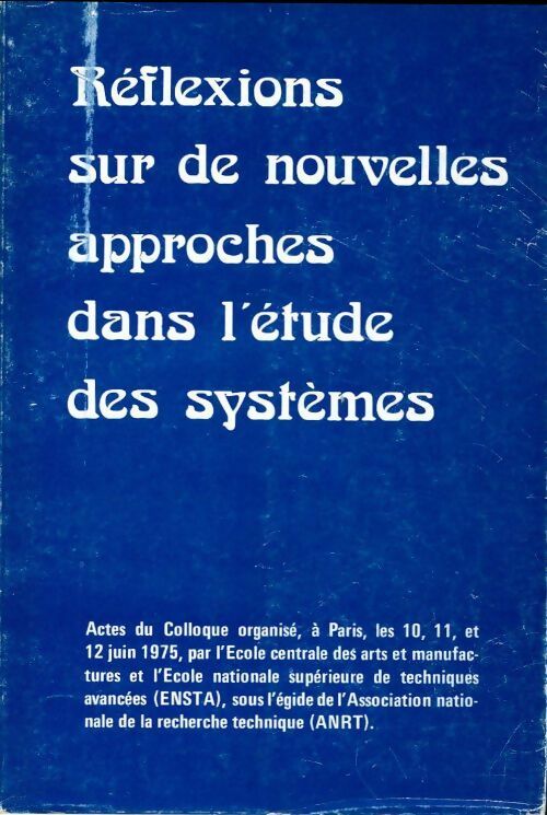 Livrenpoche : Réflexions sur de nouvelles approches dans l'étude des systèmes - Collectif - Livre