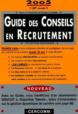 Livrenpoche : Guide des conseils en recrutement - Robert Ulman - Livre