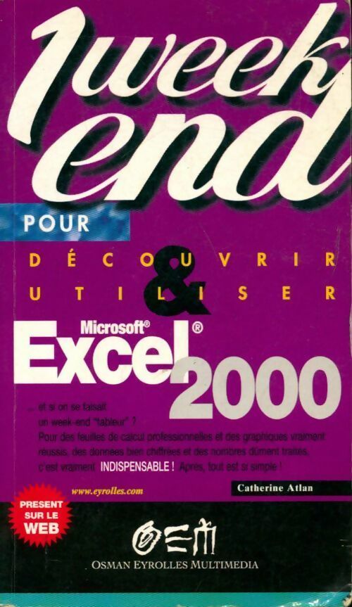 Livrenpoche : Excel 2000 - Catherine Atlan - Livre