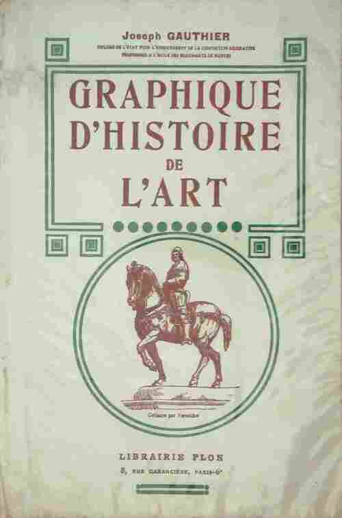 Graphique d'histoire de l'art - Joseph Gauthier - Livre