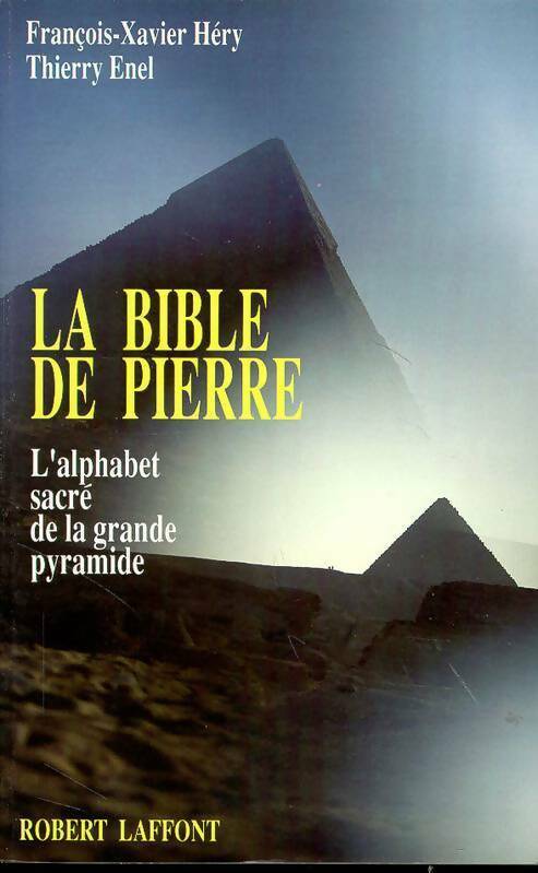 Livrenpoche : La bible de pierre - Francois Xavier Héry, Thierry Enel - Livre
