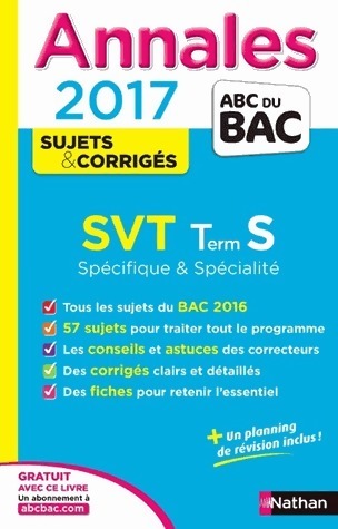 Livrenpoche : SVT Terminale S, spécifique et spécialité. Sujets & corrigés 2017 - Christophe Durand - Livre
