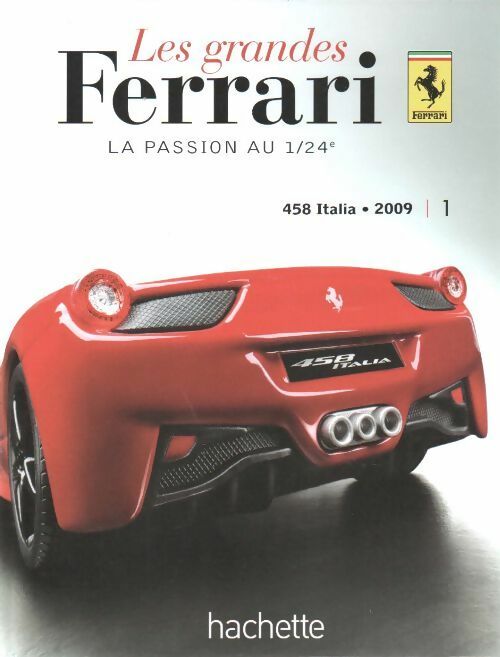 458 Italia 2009 - Collectif -  Les grandes Ferrari - Livre